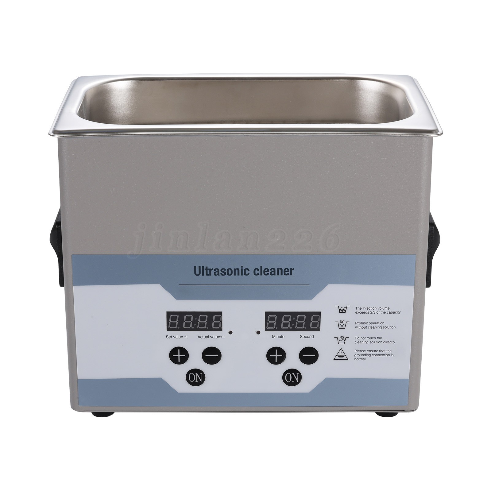 3.2L Ultrasonic Cleaner Timer Heating Machine Digital Industrial Sonic