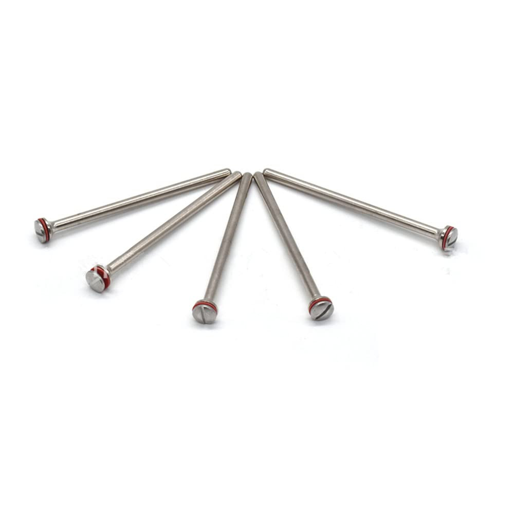Dental Lab Shank Mandrel for Polishing Machine, 3/32 Inch, Pack of 10