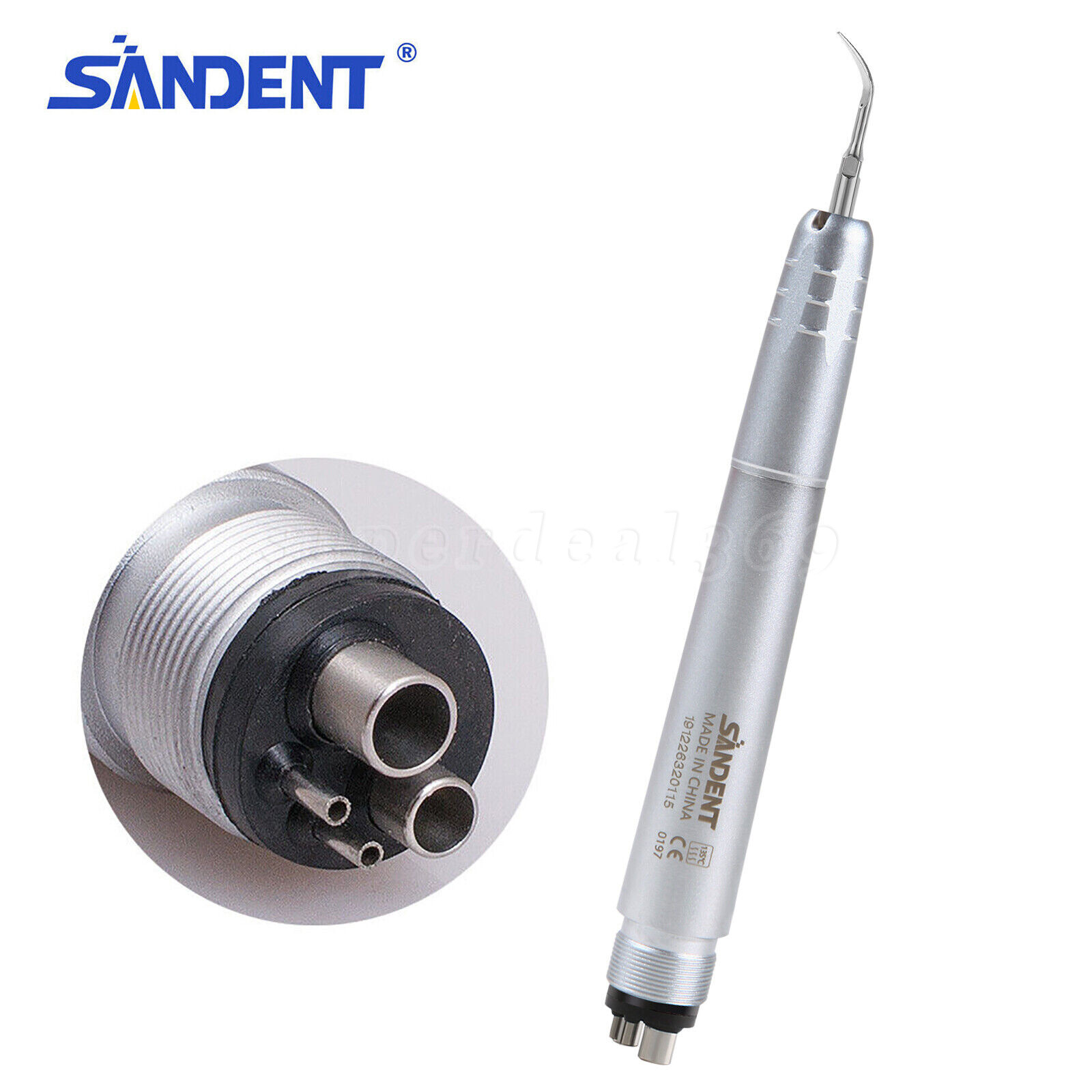 1-10* Dental Ultrasonic Air Perio Scaler Handpiece 2&4-Holes & G1 G2 G4 Tips SA