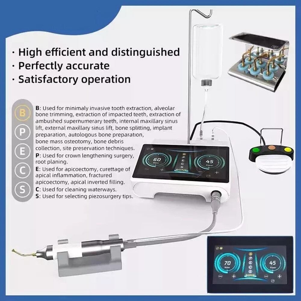 Piezosurgery Dental Piezo Bone Cutter Ultrasurgery Piezo Machine Surgical Motor