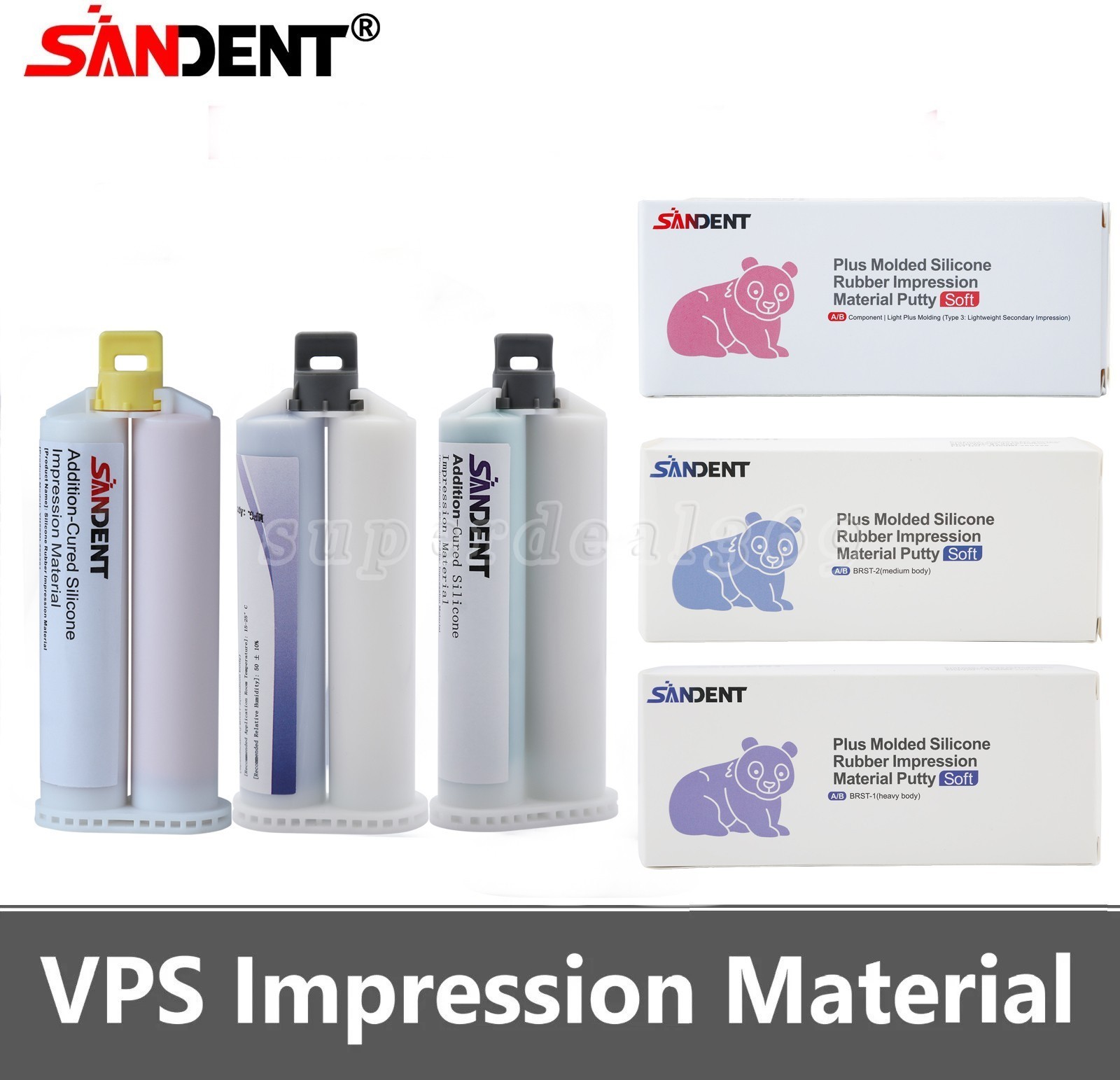 Dental Impression Material silicone Fast Set Heavy/Light Body po