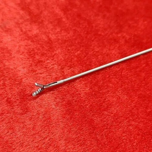 1pc – Hysteroscopy Semi Rigid Rotatable Alligator 5FR 40CM Reusable Instruments