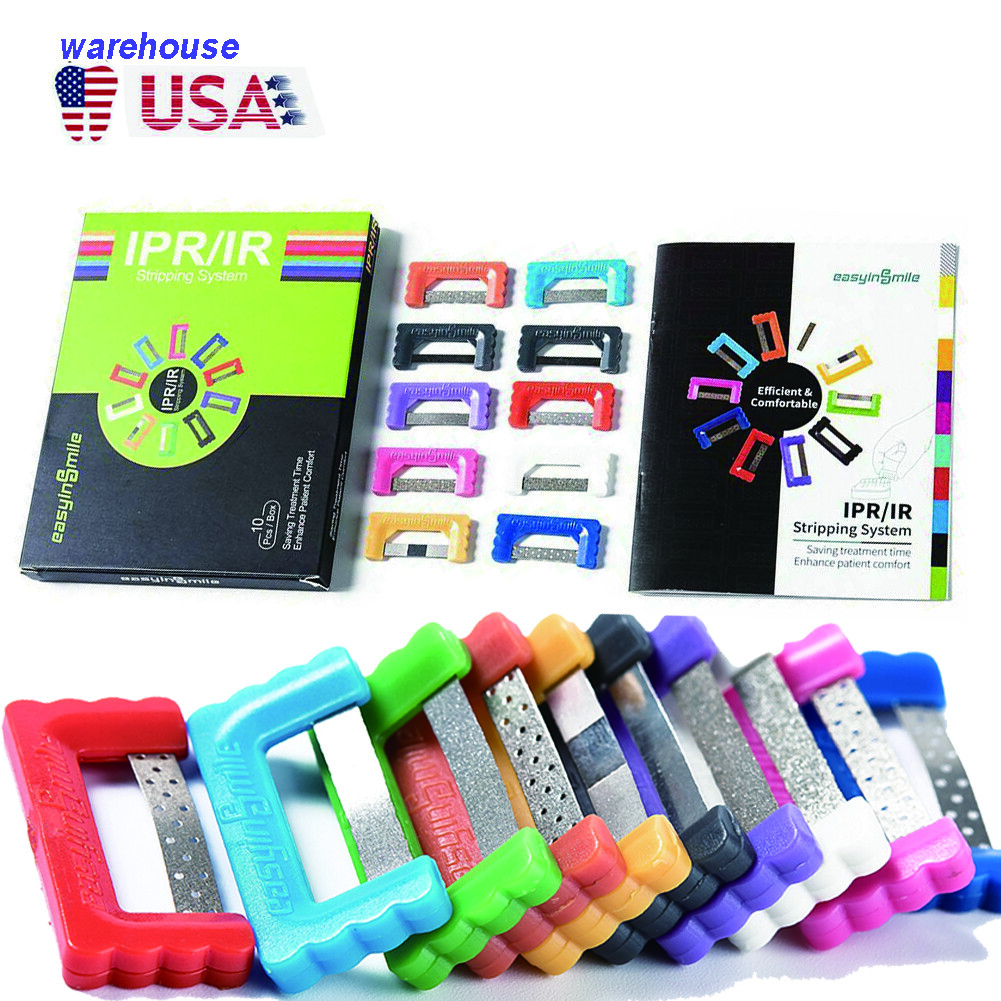1kit Dental Orthodontic Interproximal Reduction IPR Strip Restorative Trimmer