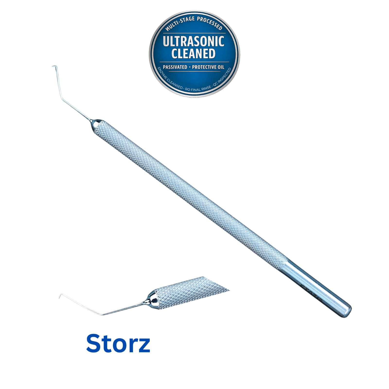 Storz ET0713 Koch Stop and Chop Manipulator, Titanium, 4.5″