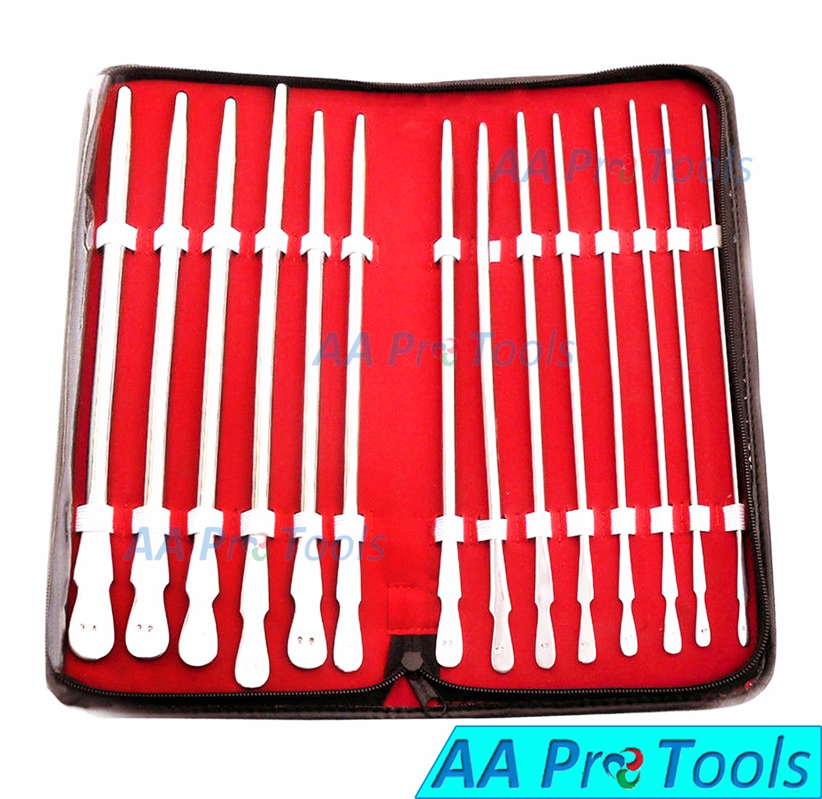 AA Pro: Dittle Urethral Sounds Kit Set of 14 Pieces Stainless Steel New