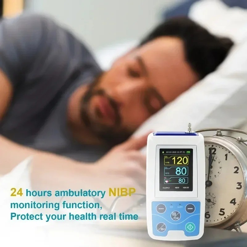 24 Hour Ambulatory Blood Pressure Monitor – Holter w/ Adult Cuff – Fast Shipping