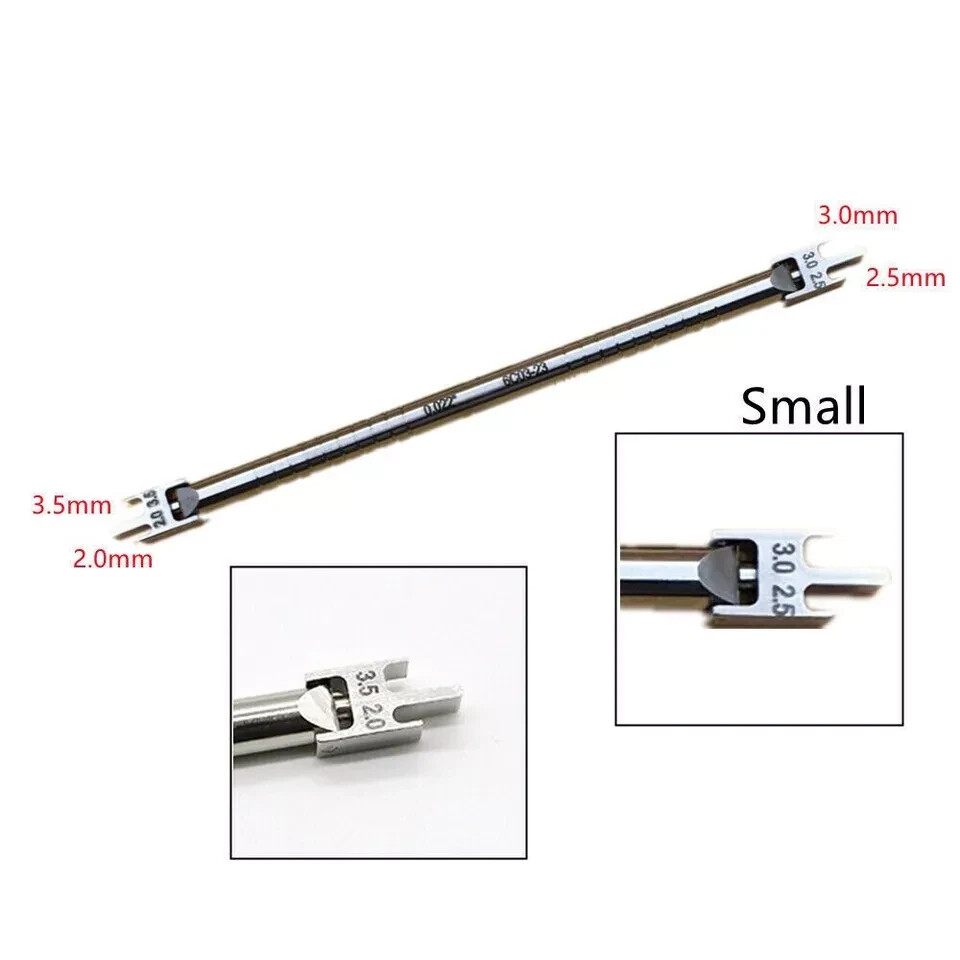 Dental Bracket Positioning Movable Head Height Gauge Orthodontic Adjust S/M/L