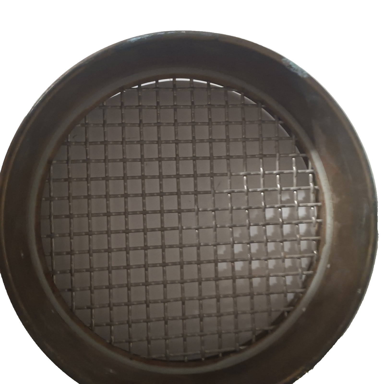 Dual US Standard Test Sieve 8″ Brass 3/8″ Opening in Used Condition
