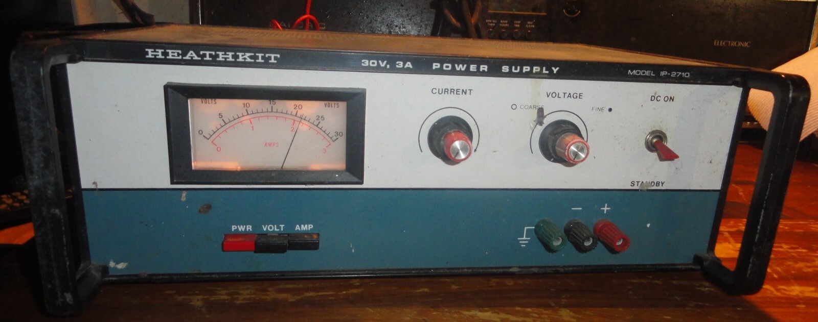 Heathkit SCHLUMBERGER Model IP-2710 Power Supply EIA-416 HAM RADIO AVIONICS