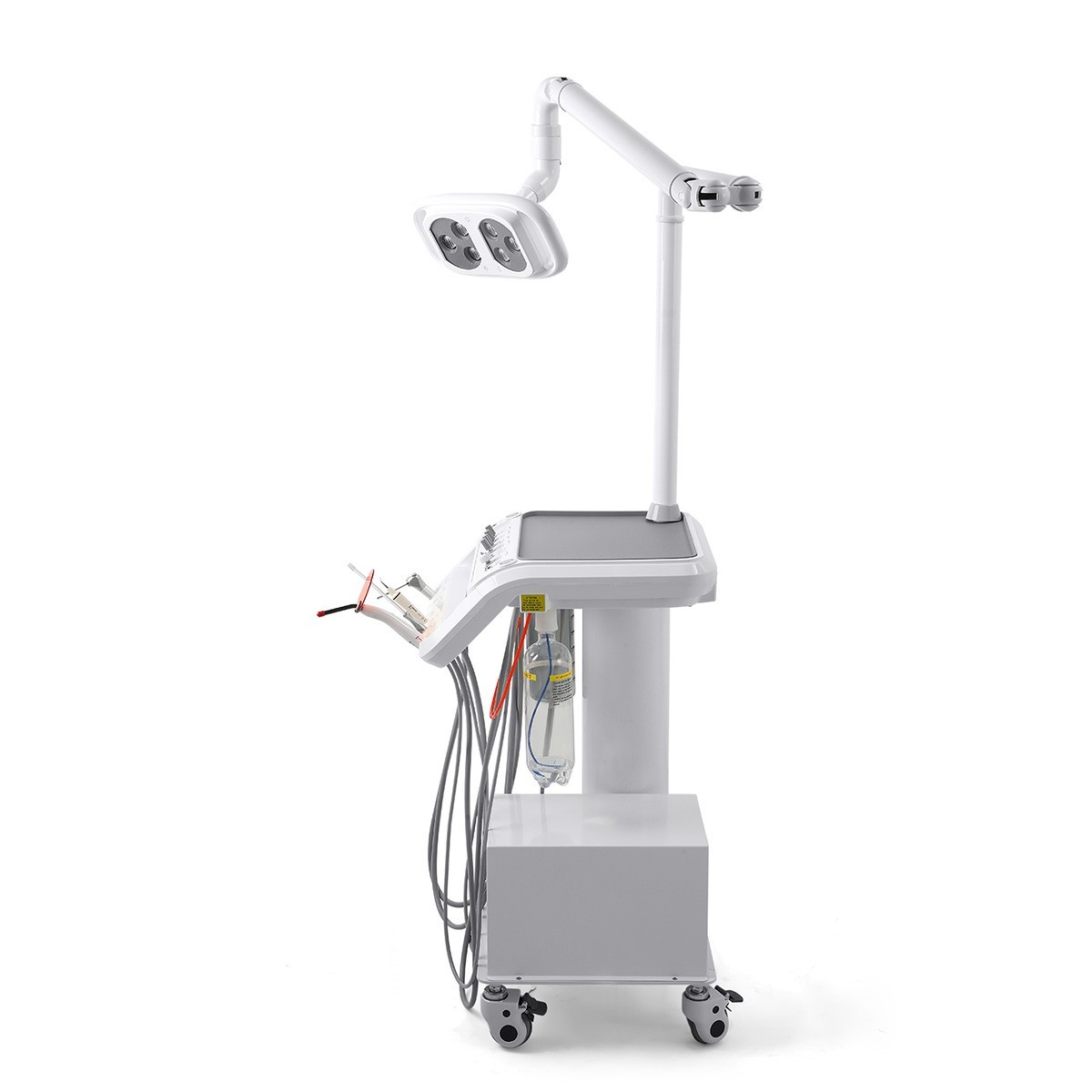 Portable Dental Delivery Unit Air Compressor 4Hole With Surgical LED Lamp /Chair