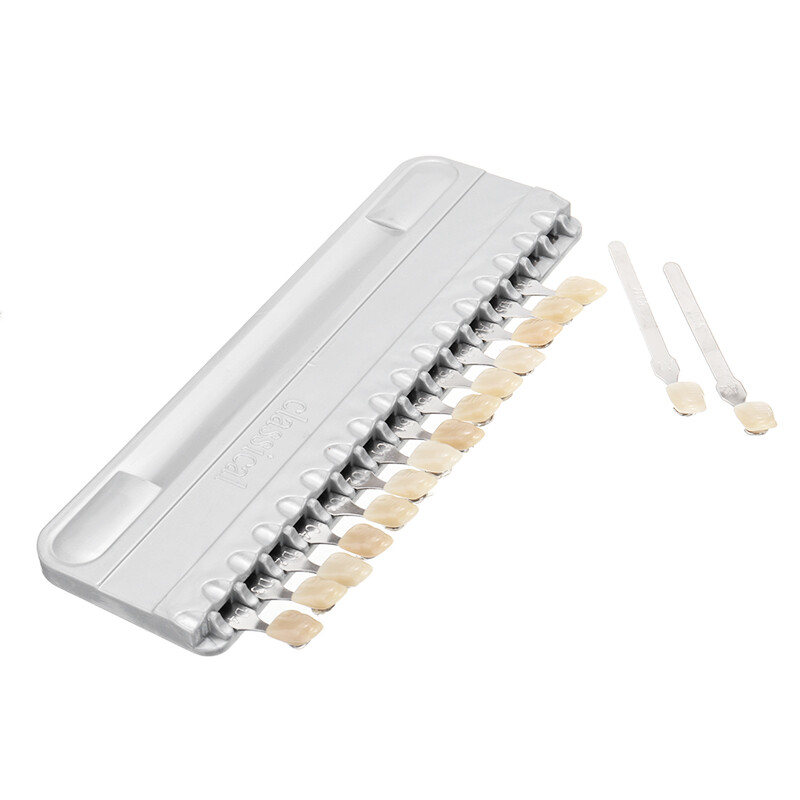 Shade Guide Teeth Dental Materials Durable New A1-D4 16 Colors
