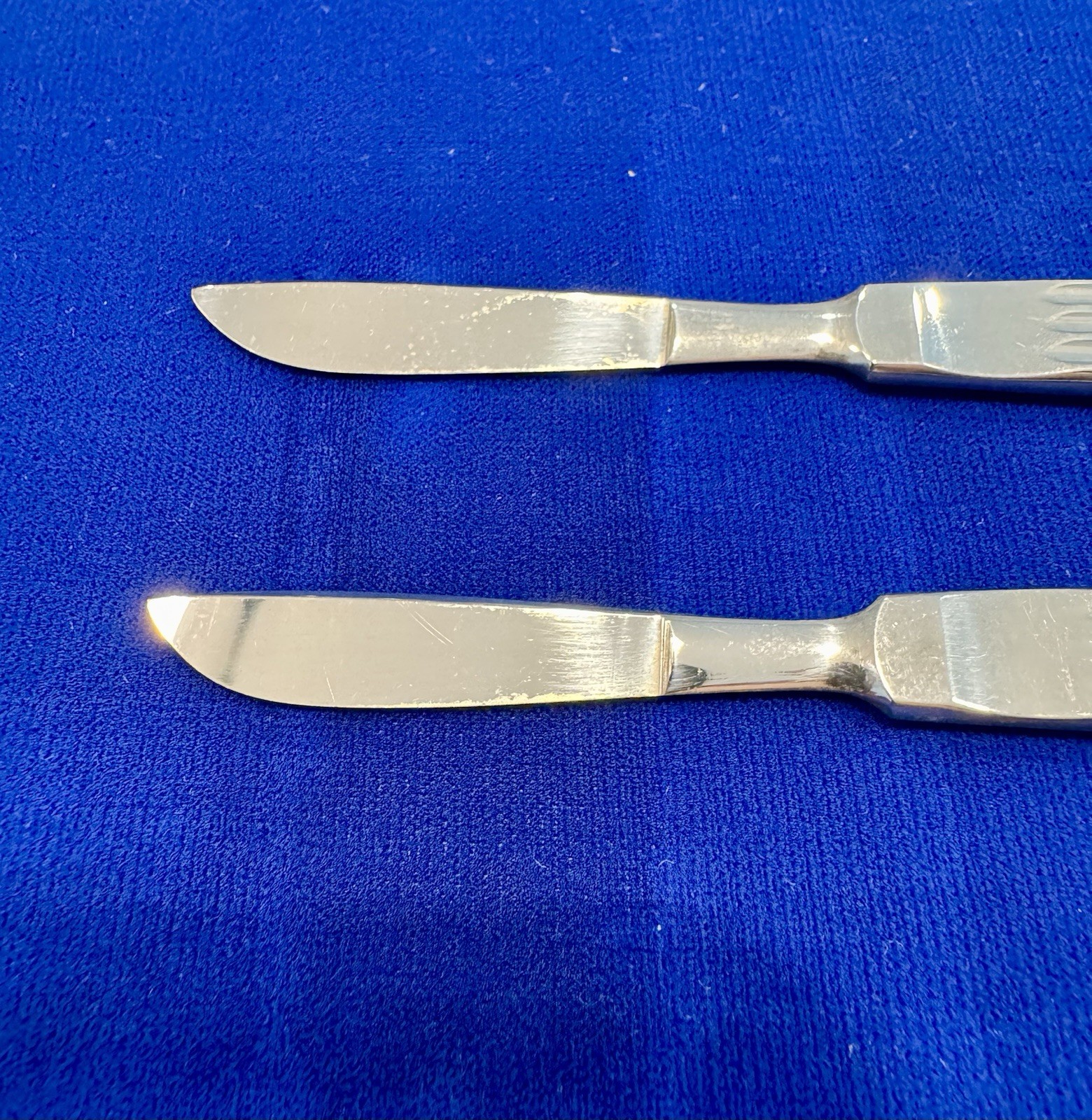 Vintage Surgical Knife Pair Two Sizes in Waterman’s Presentation Case Unmarked
