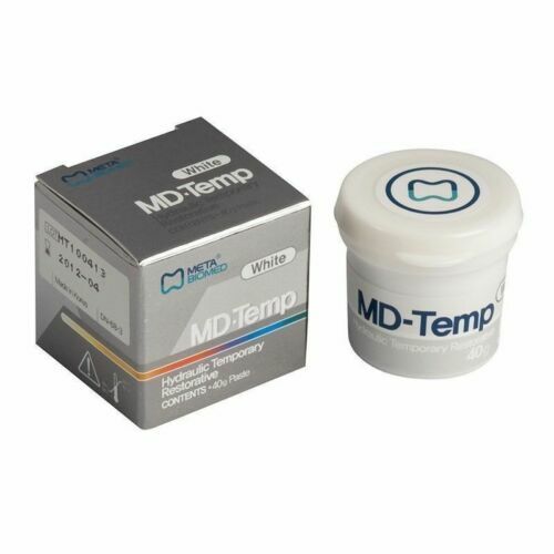 MD-Temp Plus Temporary Restorative Material White Jar/40gm(Meta-Biomed)FAST SHIP