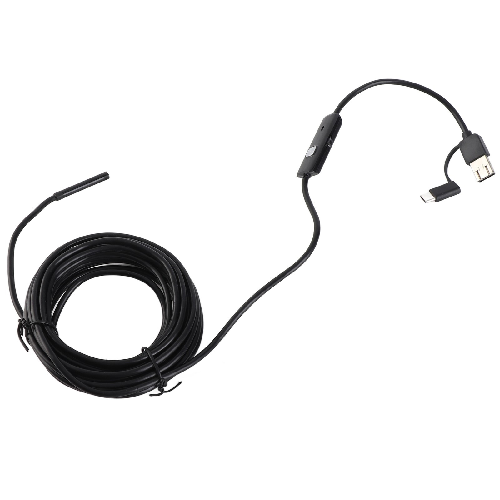 Endoscope Camera Mobile Phone PC USB Type C 3 In 1 For With LED Light