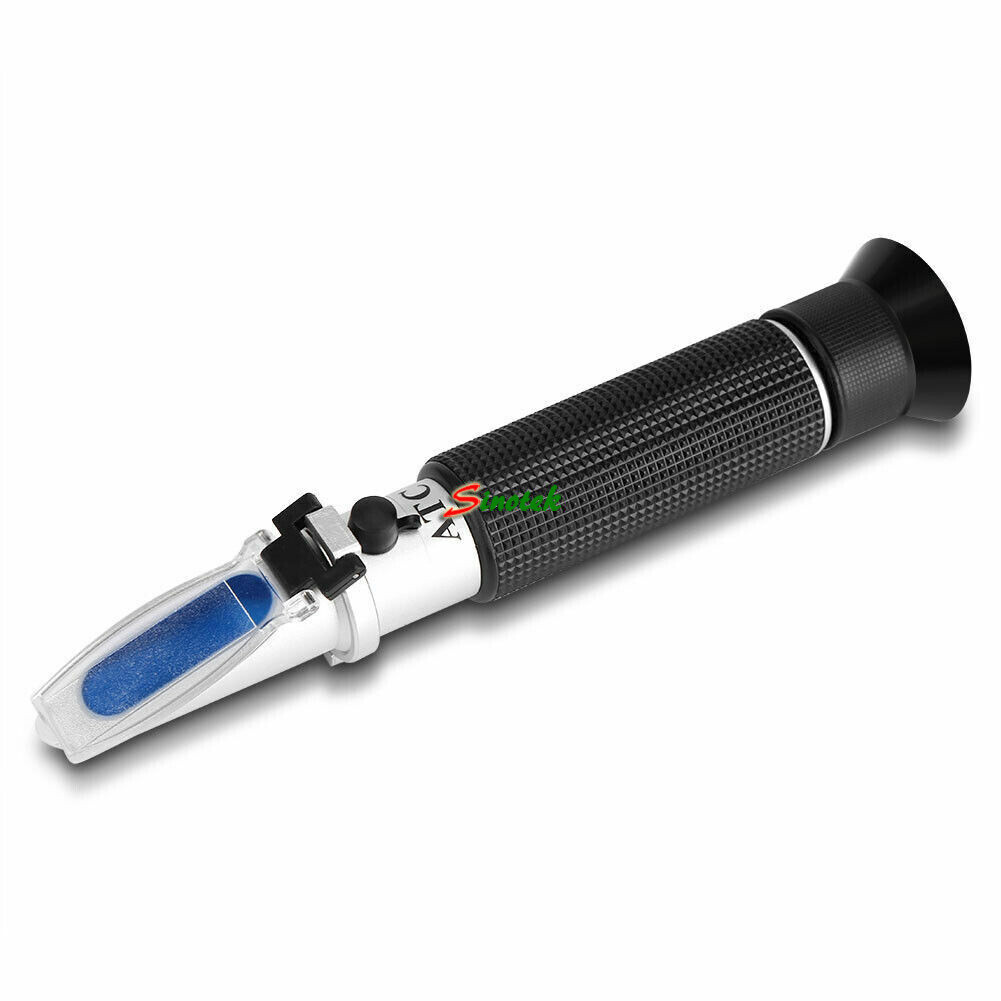 Portable Refractometer Design for Liquor Alcohol Content Tester 0~80% w/ ATC