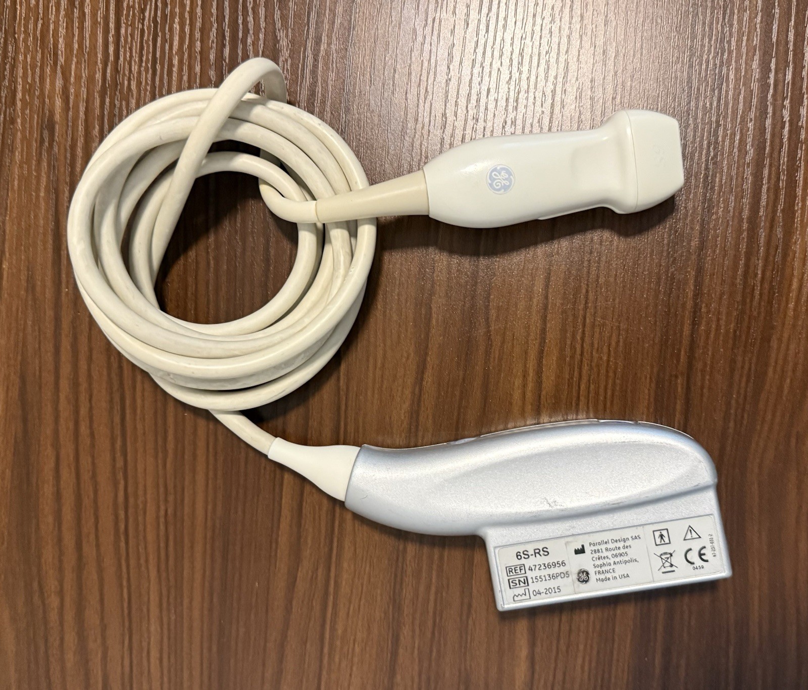 GE 6S-RS Ultrasound Probe / Transducer