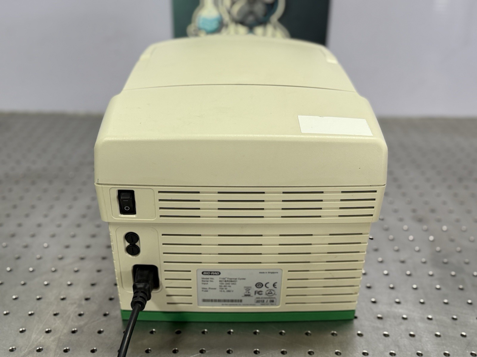 Bio-Rad T100 Thermal Cycler – Touchscreen OK, Self-Test Passed, 4097h, 2012