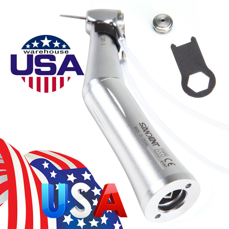 Dental Implant 20:1 Reduction Low Speed Contra Angle Handpiece Fit NSK E-type