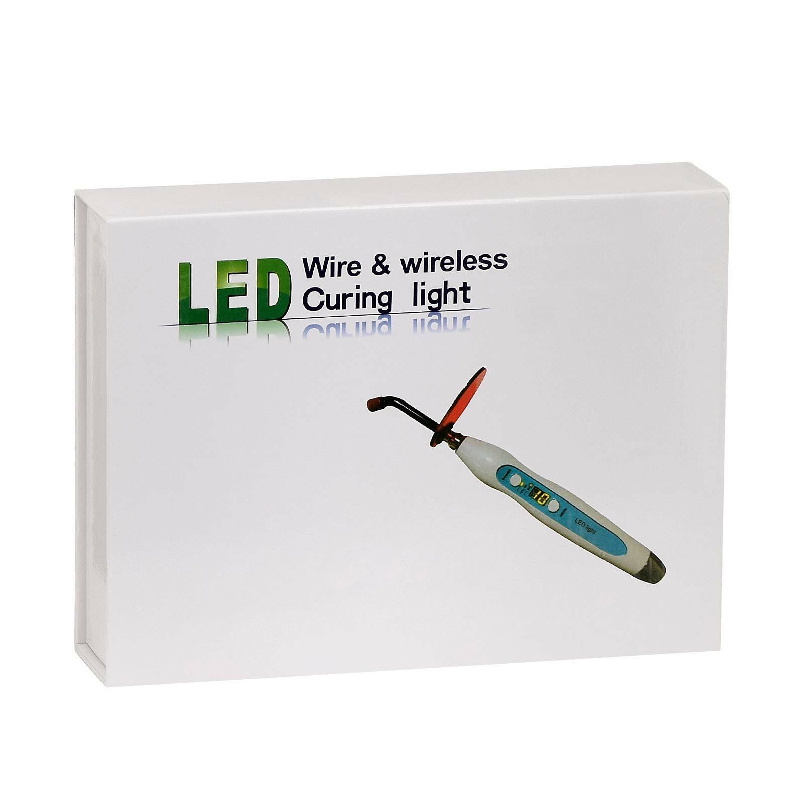 Dental Wireless Cordless LED Curing Light Composite Resin Cure Lamp 1800mw USA