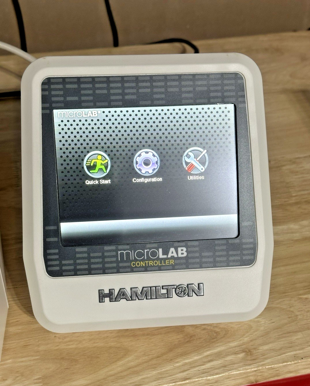 Hamilton Microlab 600 Syringe Dispenser System 61501-01 Rev E & Cords *Works*