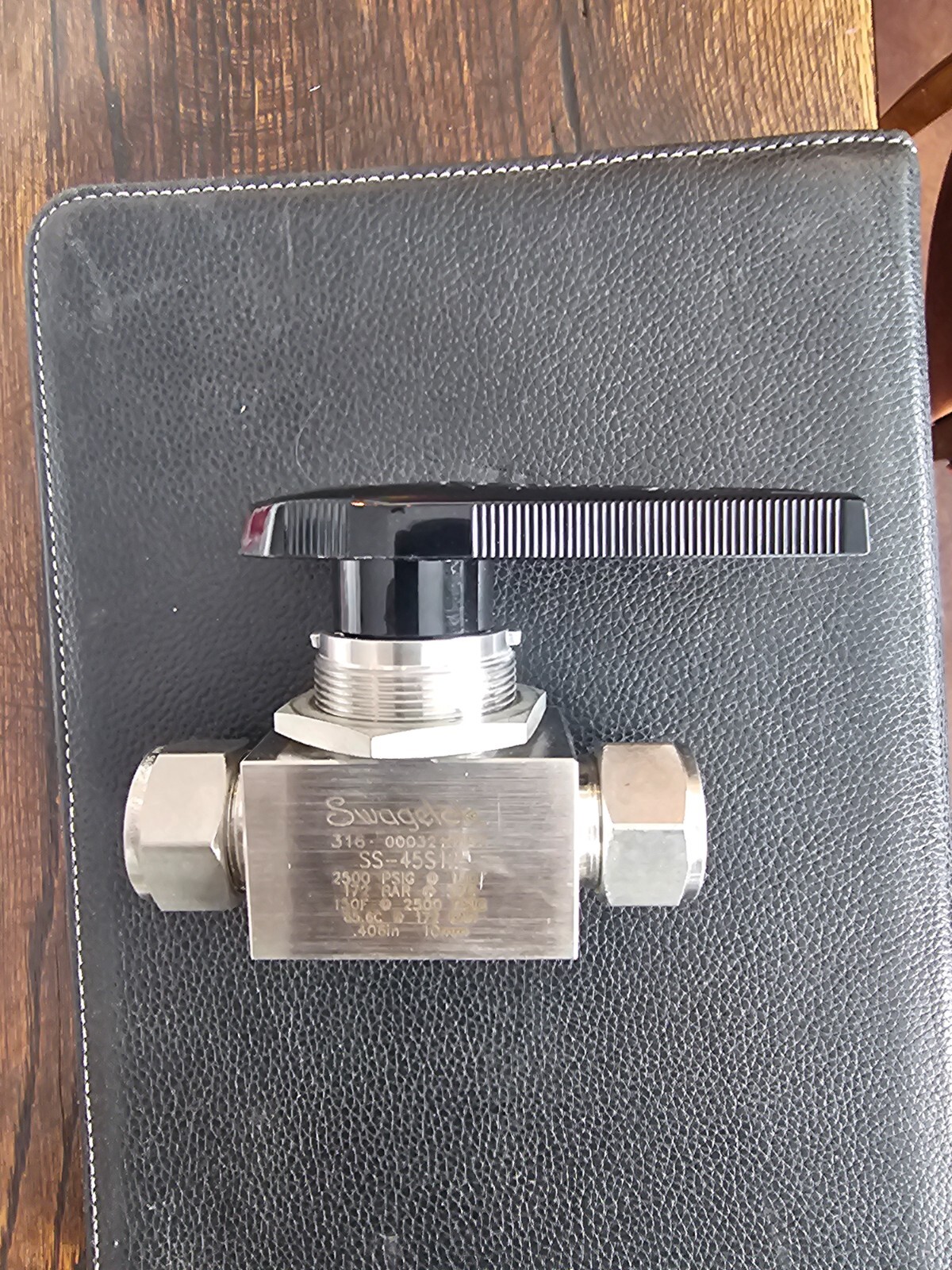 Stainless Steel 1-Piece 40 Series Ball Valve, 6.4 C 3/4″Swagelok Tube Fitting