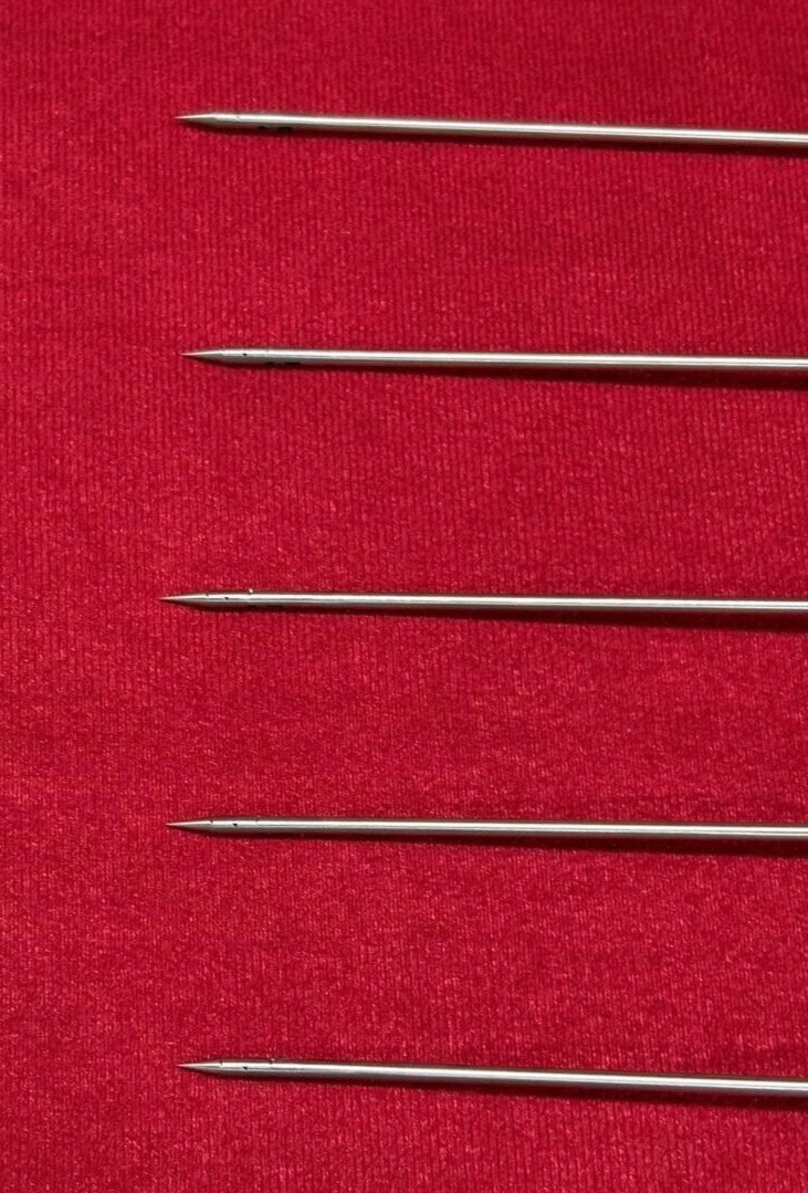 5pc-Laparoscopic Suture Passer Fascial Closure Port Closure 2.5mmx170mm Reusable