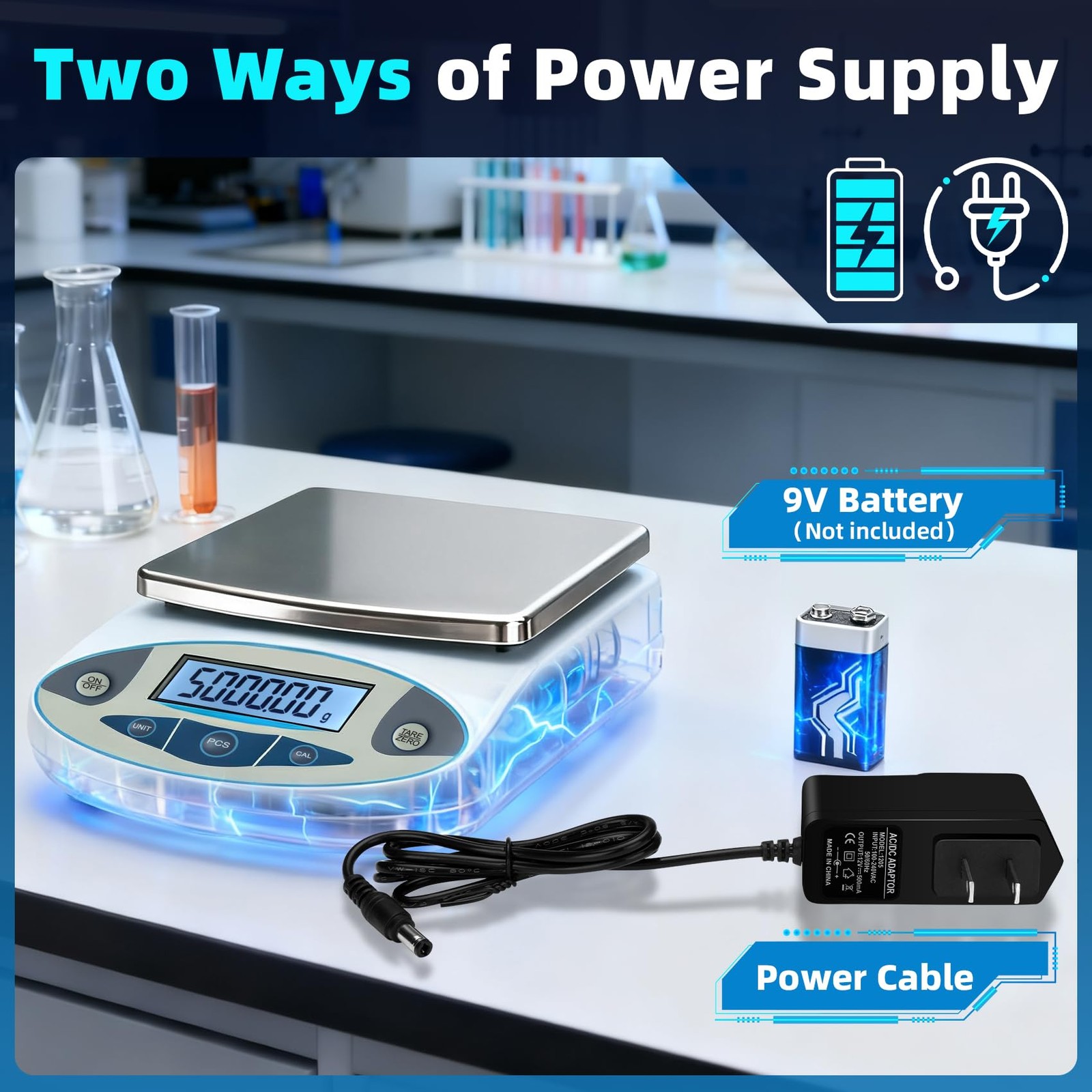 Lab Scale 5000g x 0.01g,13 Unit 0.01g Accuracy High