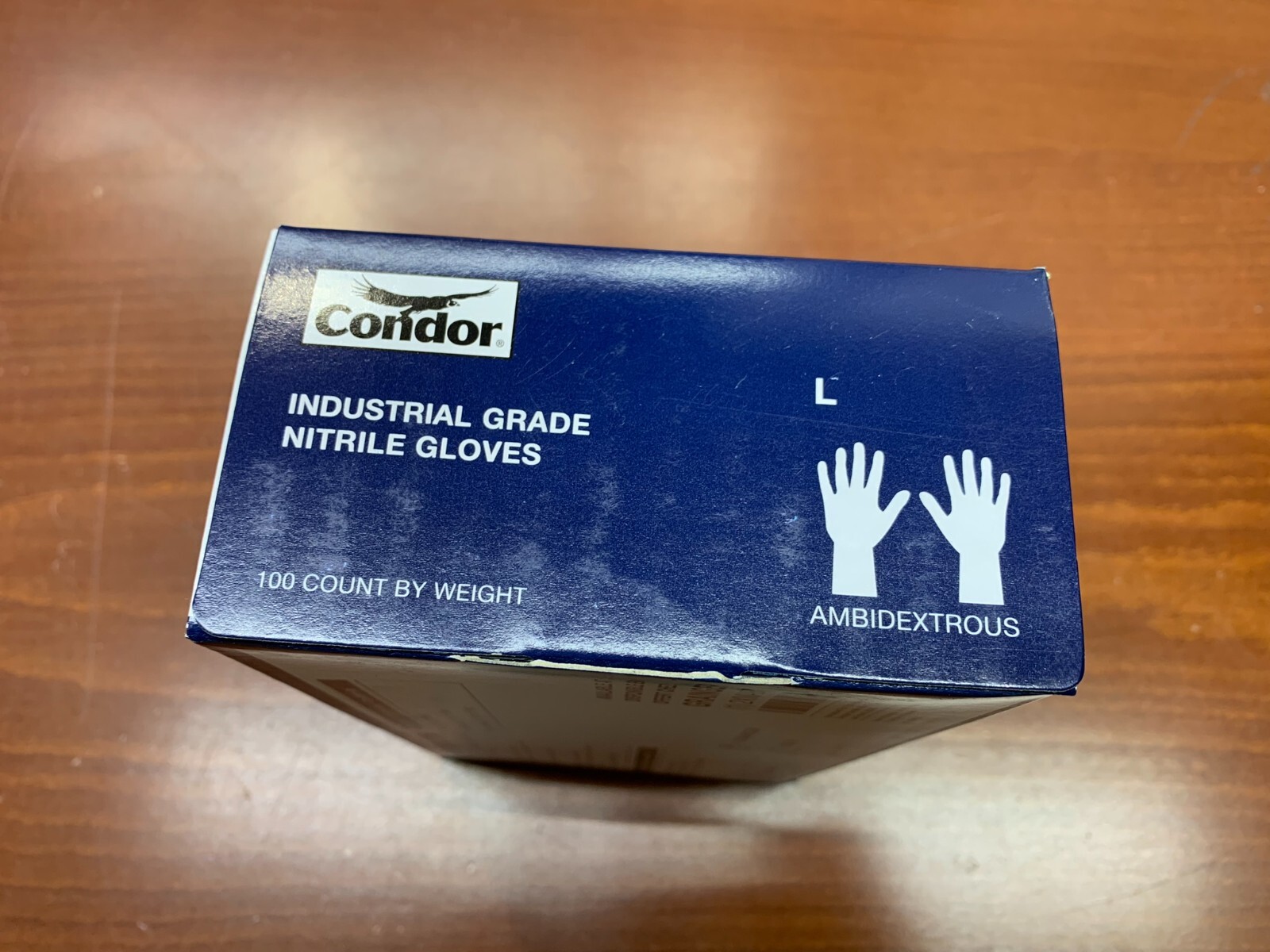 100-PCS CONDOR Disposable Gloves Nitrile Food-Grade Gen Purpose 2XMA8 Large