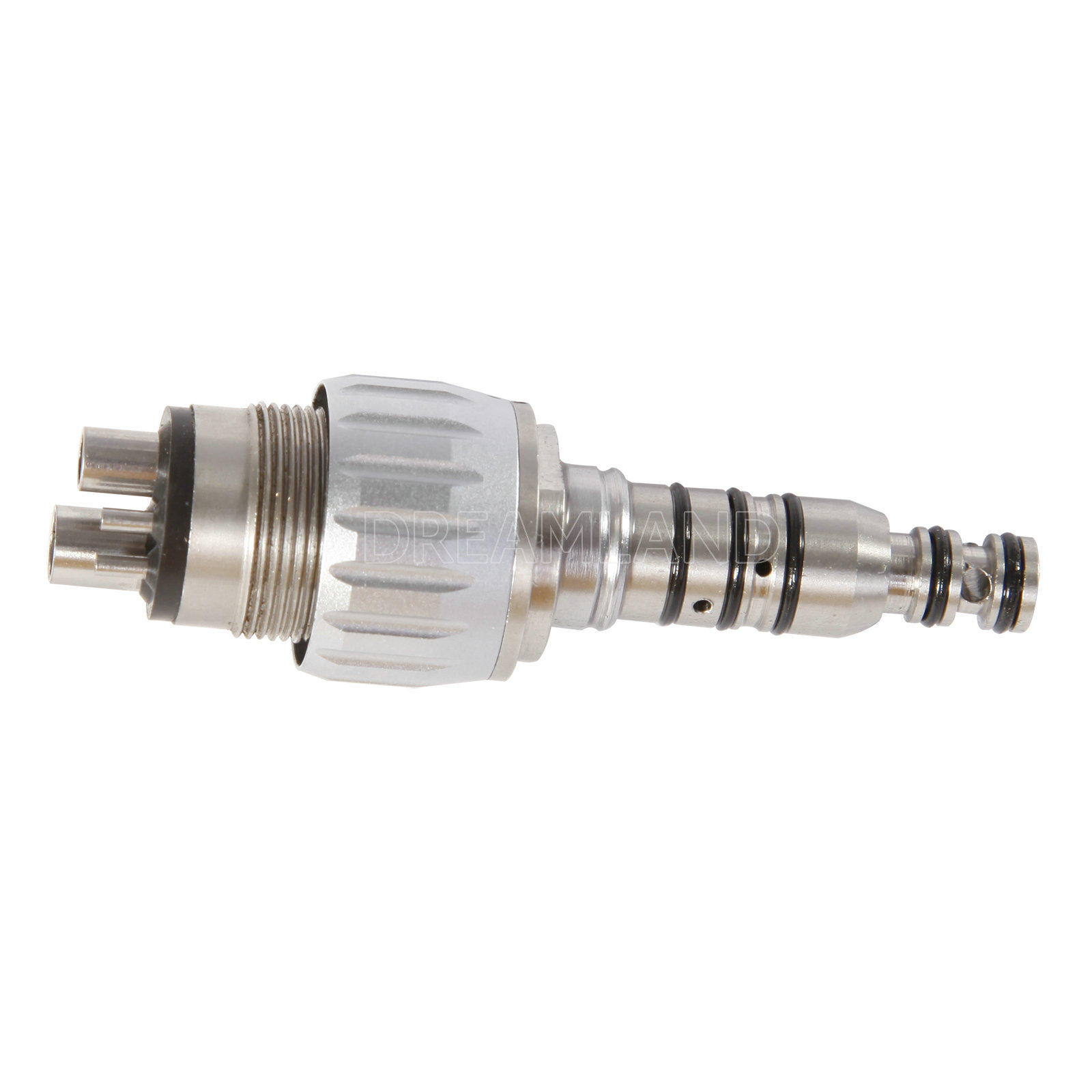 5 Packs Dental High Speed Handpiece Spray with 4 Holes Quick Coupler Swivel