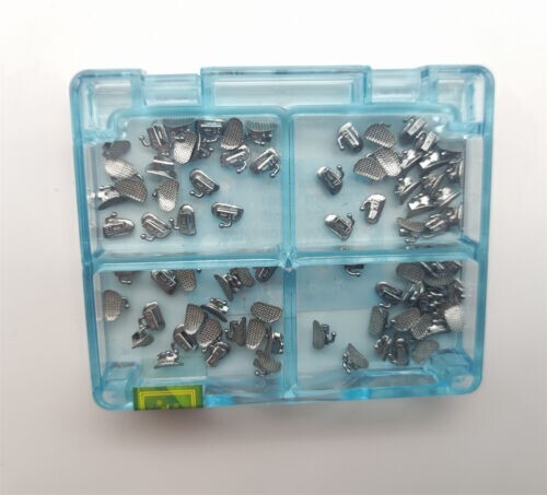 20Set Dental Orthodontic Bondable Buccal Tube 2nd MBT 022 U1/L1 Molar Tubes Mesh