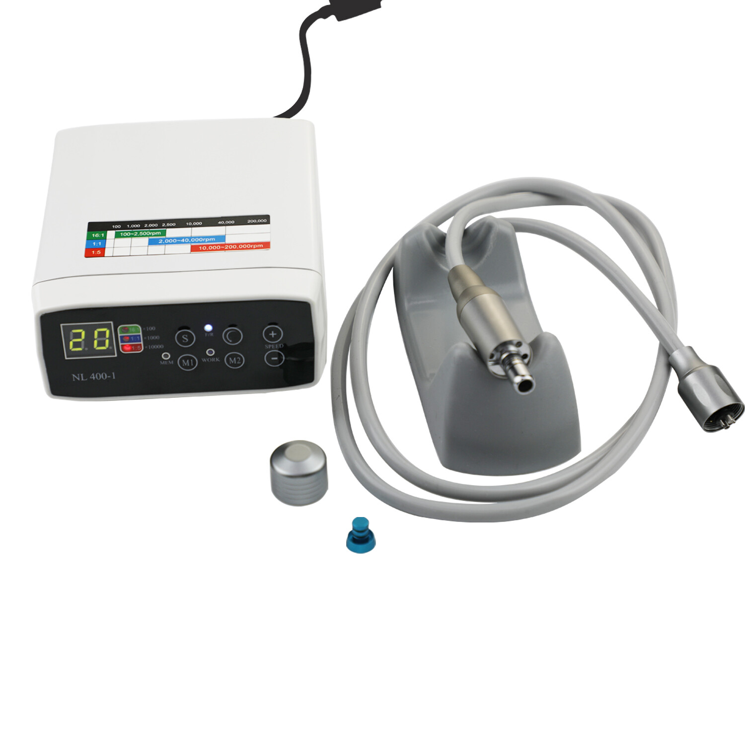 CICADA Dental Brushless Electric Motor E-Type for 1:5/16:1/1:1 Handpiece