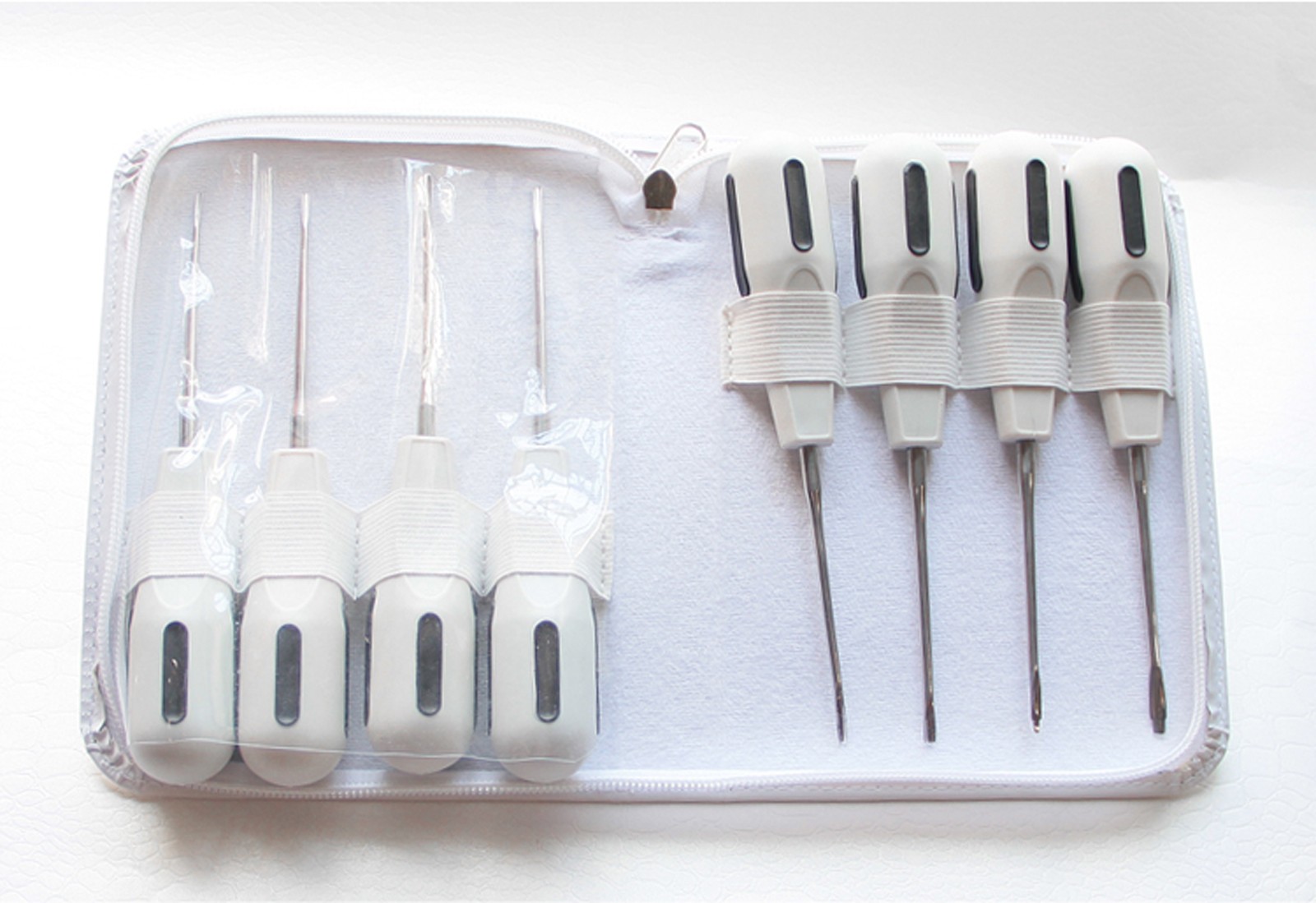 Set Of 8 Luxating Root Elevators Oral Surgery Tooth Extracting Extraction Dental