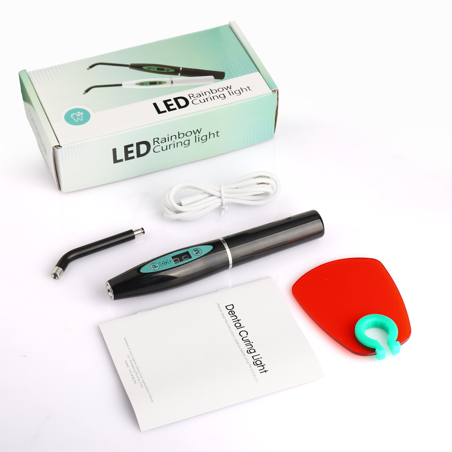 Dental Wireless Cordless LED Cure Curing Light Lamp 2200mAh for Dentist UV NEW