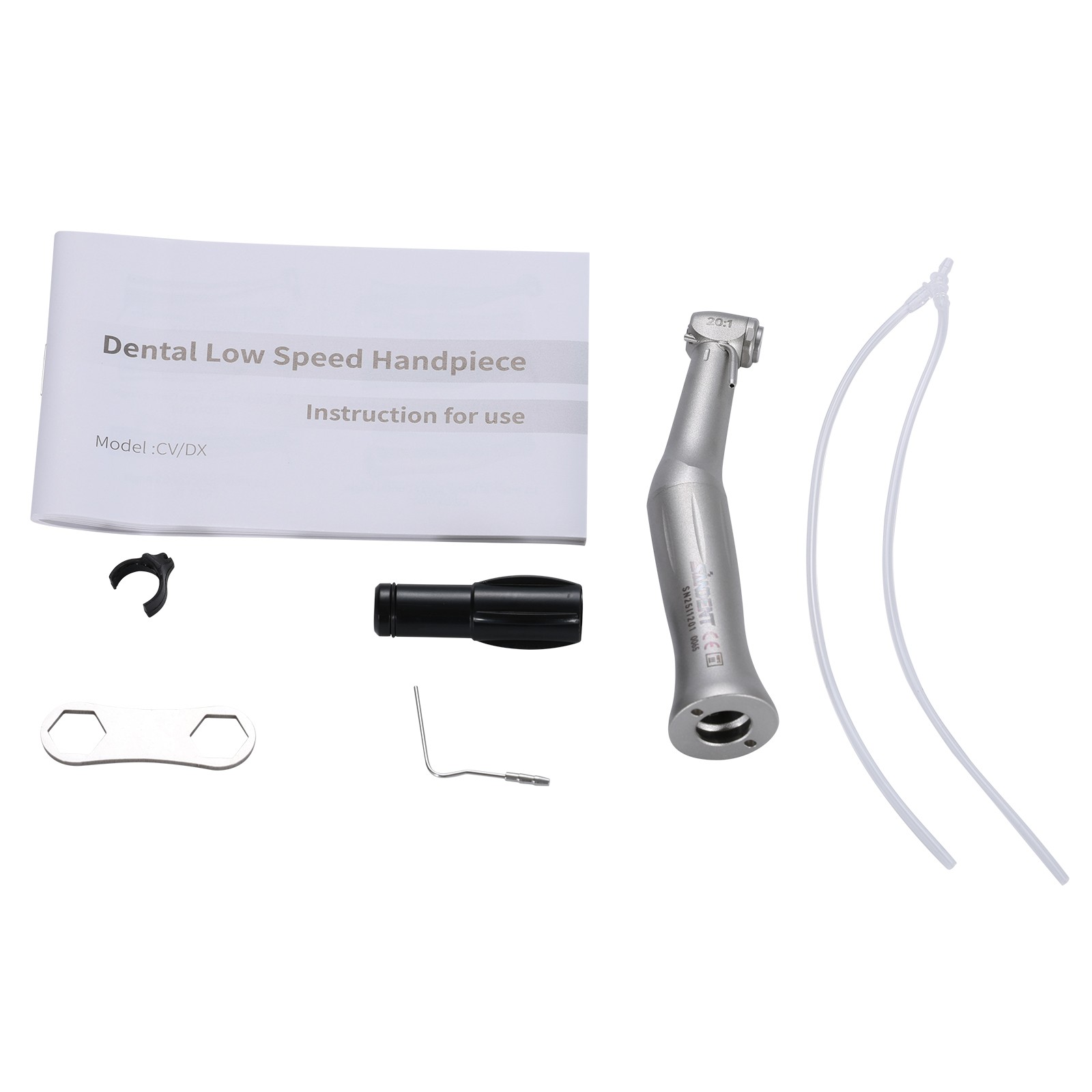SANDENT 20:1 Reduction Implant Surgical Contra Angle Push Handpiece NY