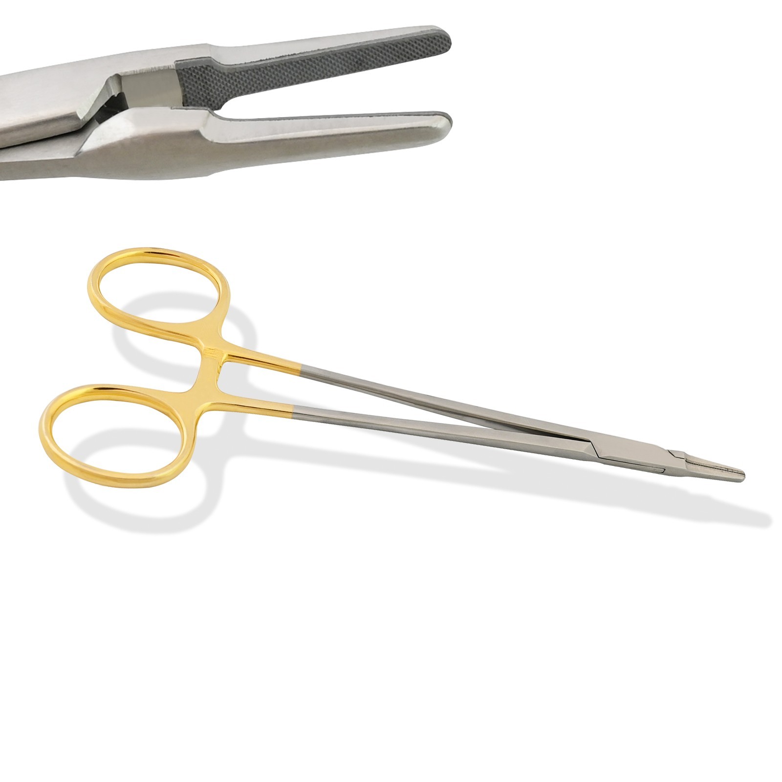 TC Ryder Needle Holder 6″ Tungsten Carbide Surgical Vascular Delicate T/C