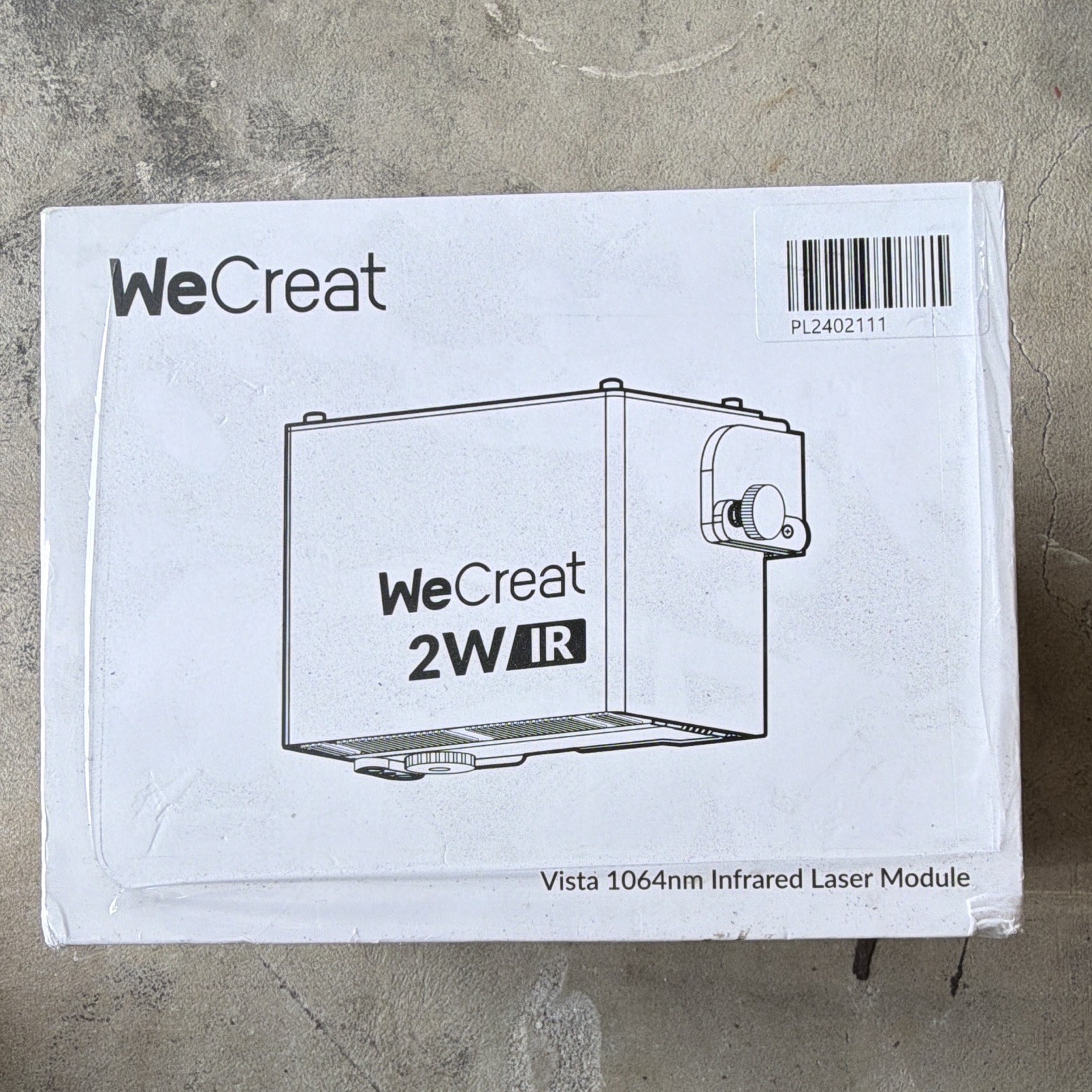 WeCreat Vista 1064nm 2W Infrared Laser Module for Engraving, PL2402