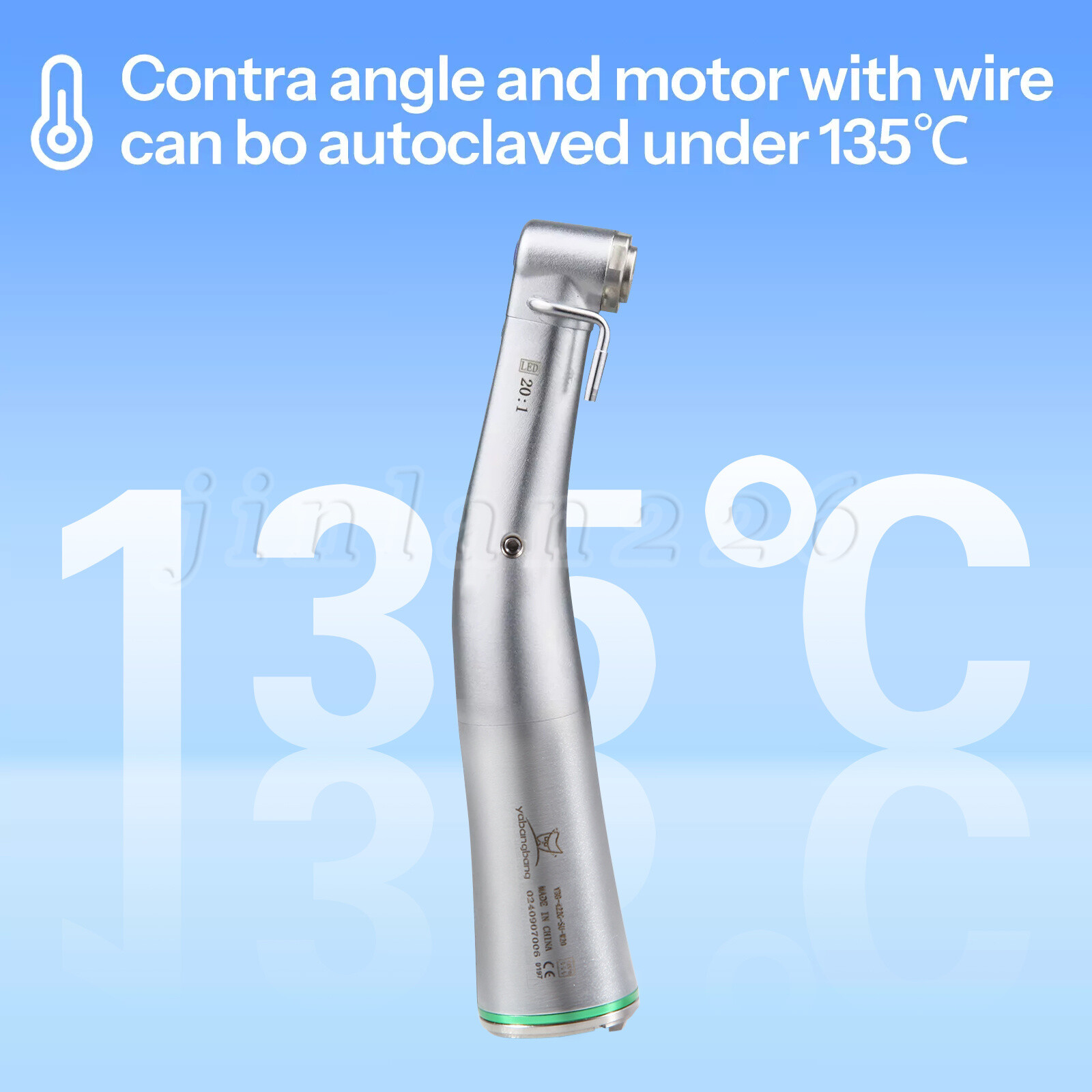 Dental Implant Surgical Brushless Motor Touch Screen with LED 20:1 Contra Angle