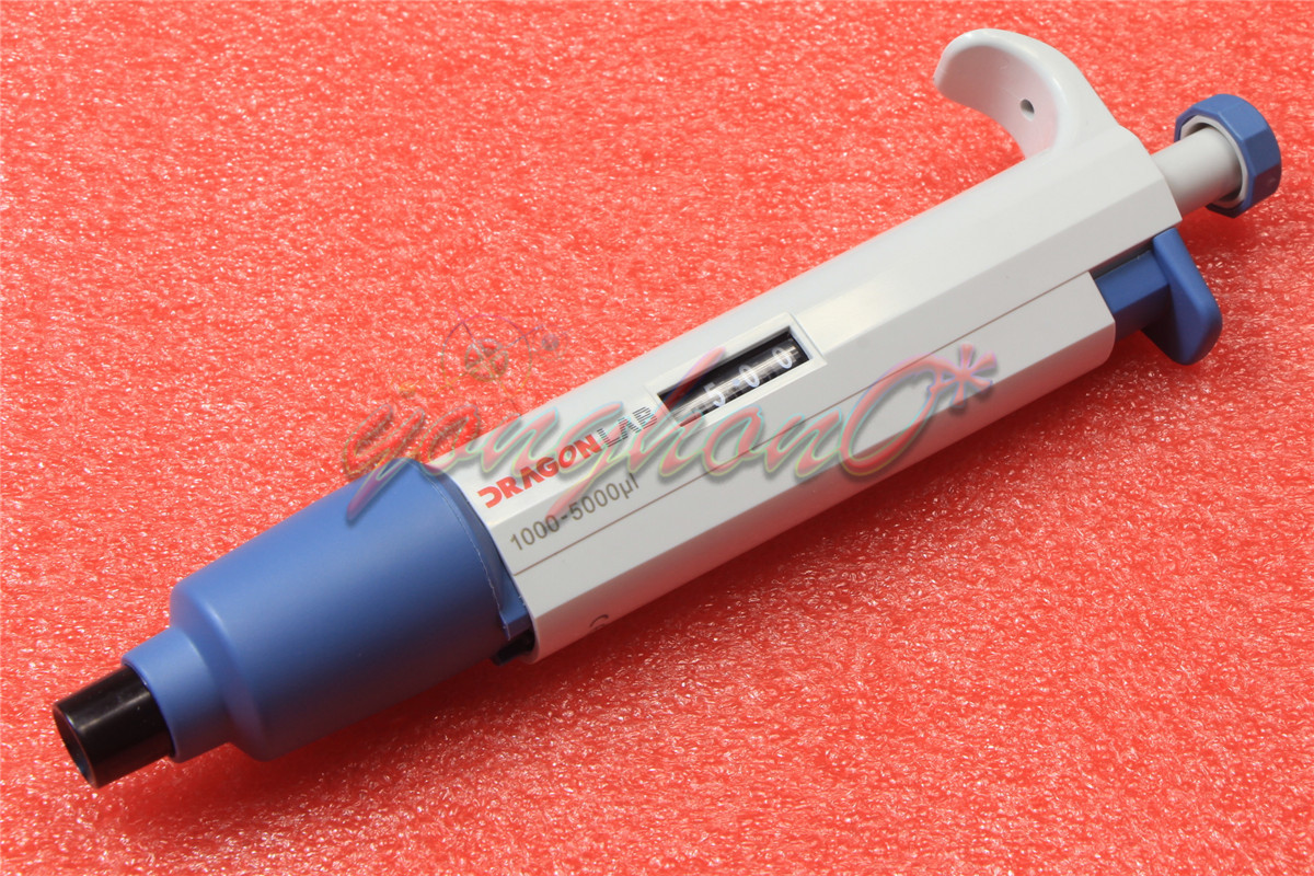 1000-5000ul Pipette Lab Corrosion Resistant Digital Adjustable Pipette