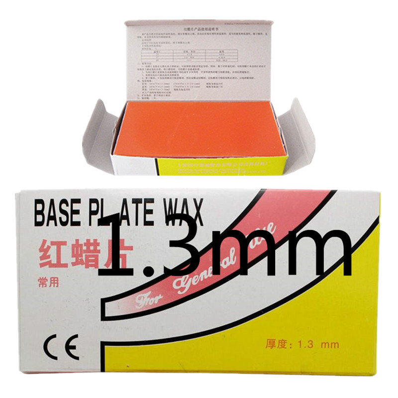 20 Pieces Lab Base Plate Red Utility Wax Dental Supply Instruments Equipment