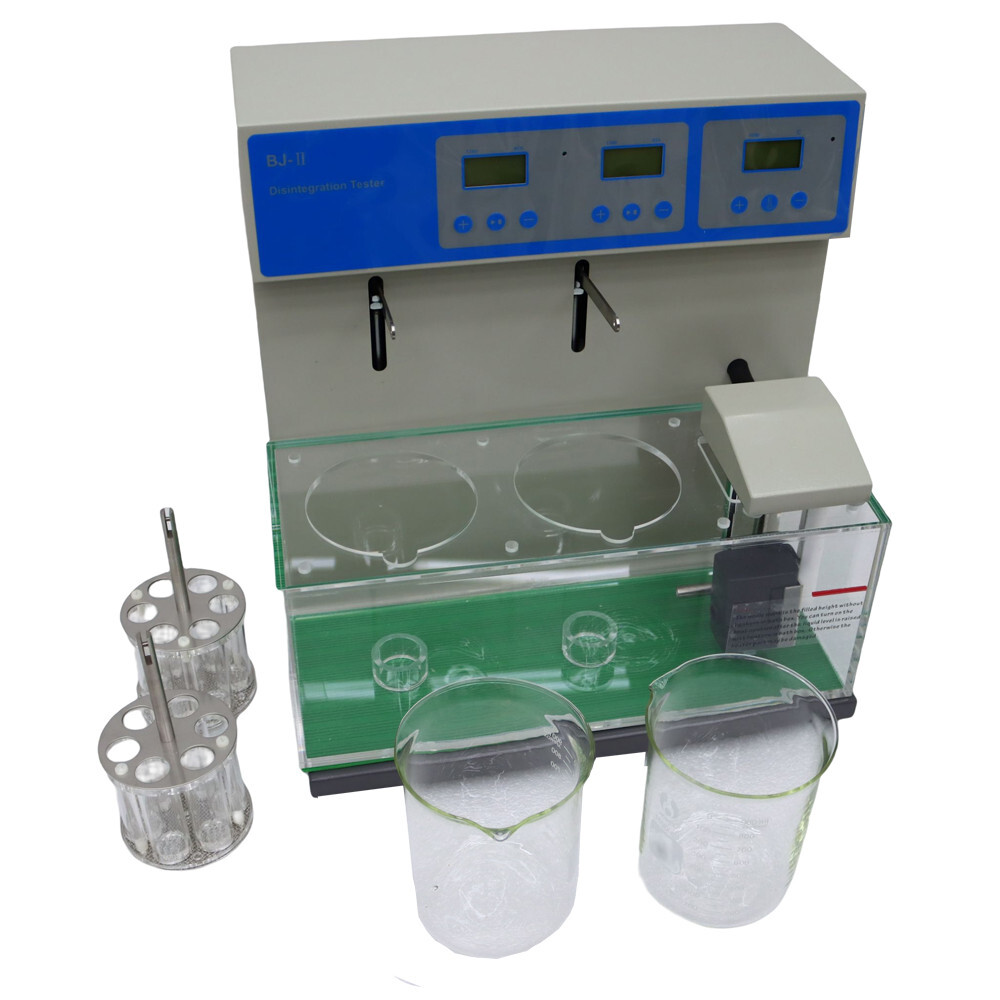 110V Double Cups Tablet Disintegration Tester600W Disintegration Testing Machine