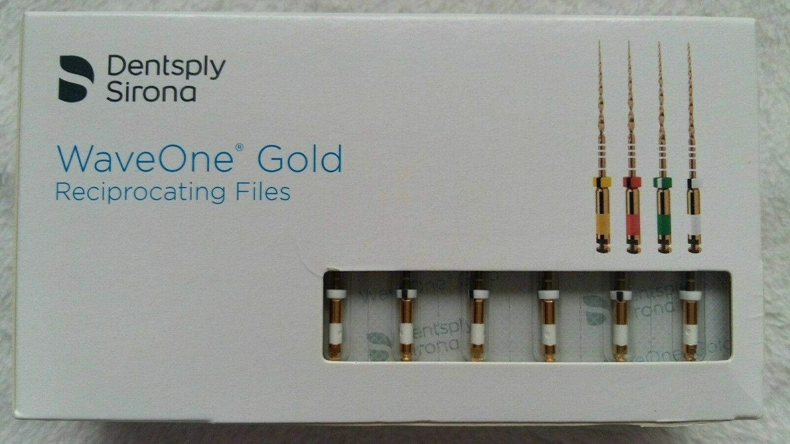 Waveone Gold Small, Primaly, Medium, Large File Dentsply 21mm, 25mm, 31mm 6files