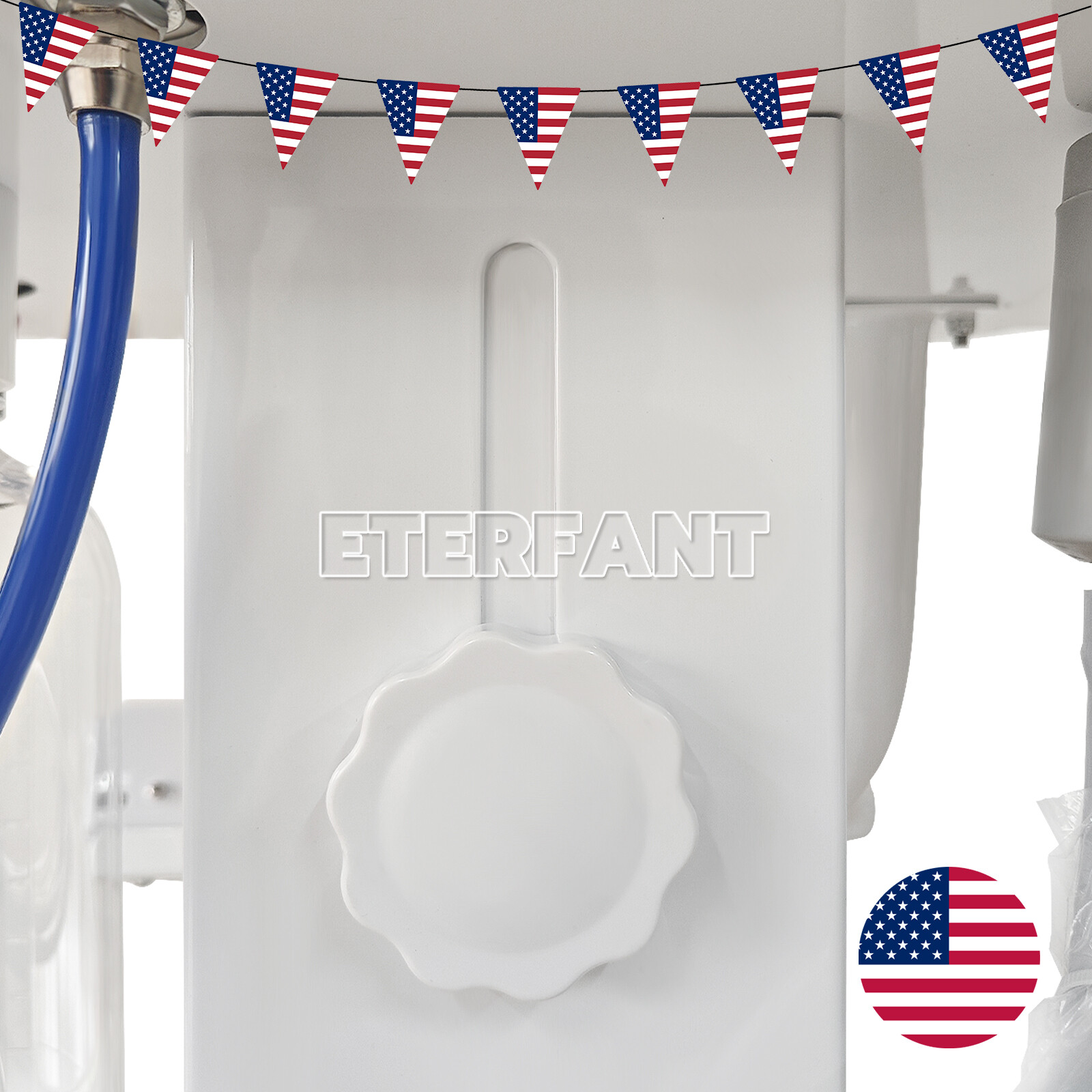 Dental Suction Unit With Vacuum Pump/Delivery Cart 4 Hole Unit System Treatment