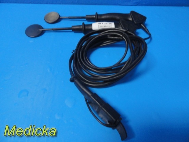 ZOLL 8011-0139-05 Internal Handle w/ Paddles, Switch 2.0″ Spoon, 10′ Cable~39126