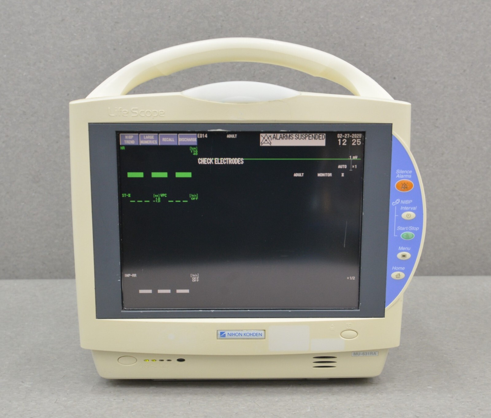 Nihon Kohden Life Scope BSM-6000 Bedside Screen MU-613RA