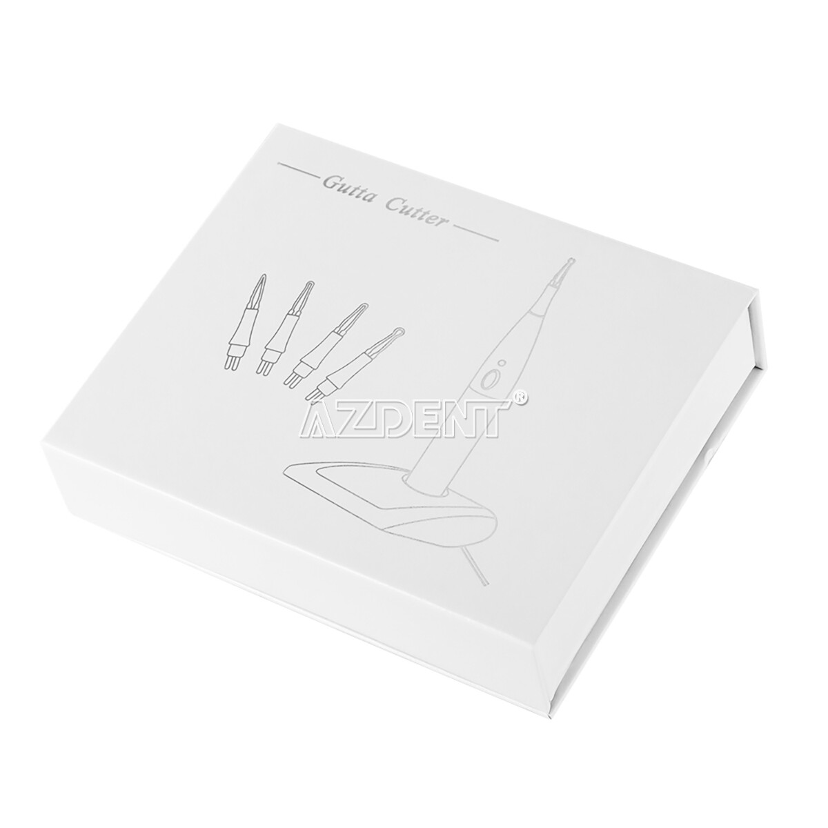 AZDENT Dental Endo Cordless Gutta Percha Tooth Gum Cutter Cut off with 4 Tips