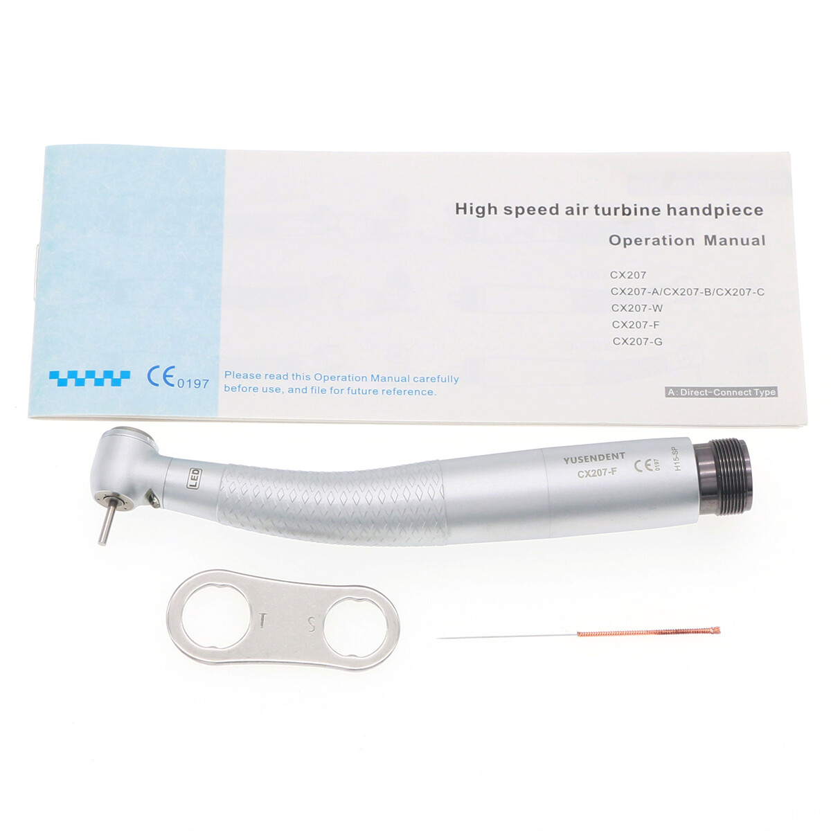 COXO Dental Handpiece High Speed Turbine E Generator Self Power CX207-F-SP B2/M4