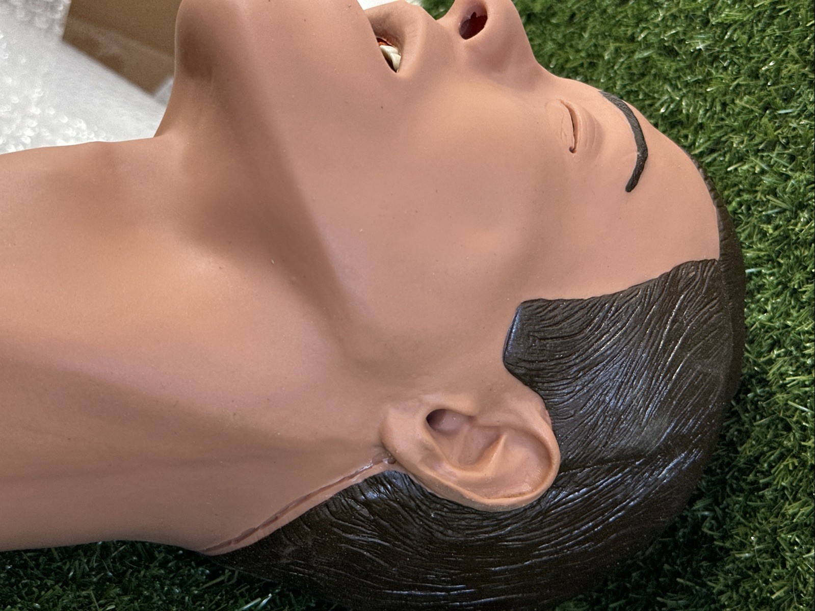 Medical Plastic Laboratory Simulaids Intubation Head For Adult 08-98