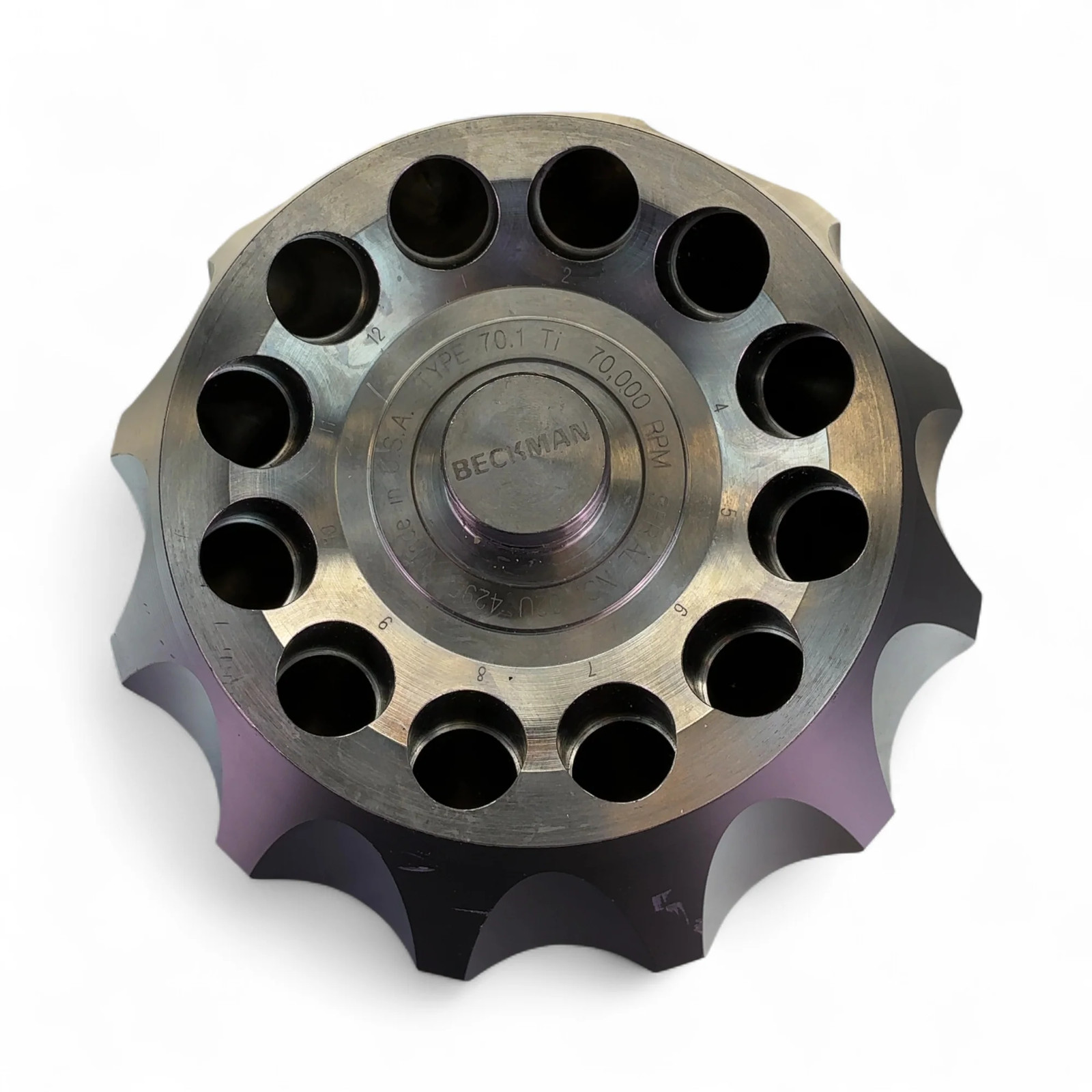 Beckman Coulter Type 70.1 Ti Fixed Angle Titanium Centrifuge Rotor 342184 (BO!)