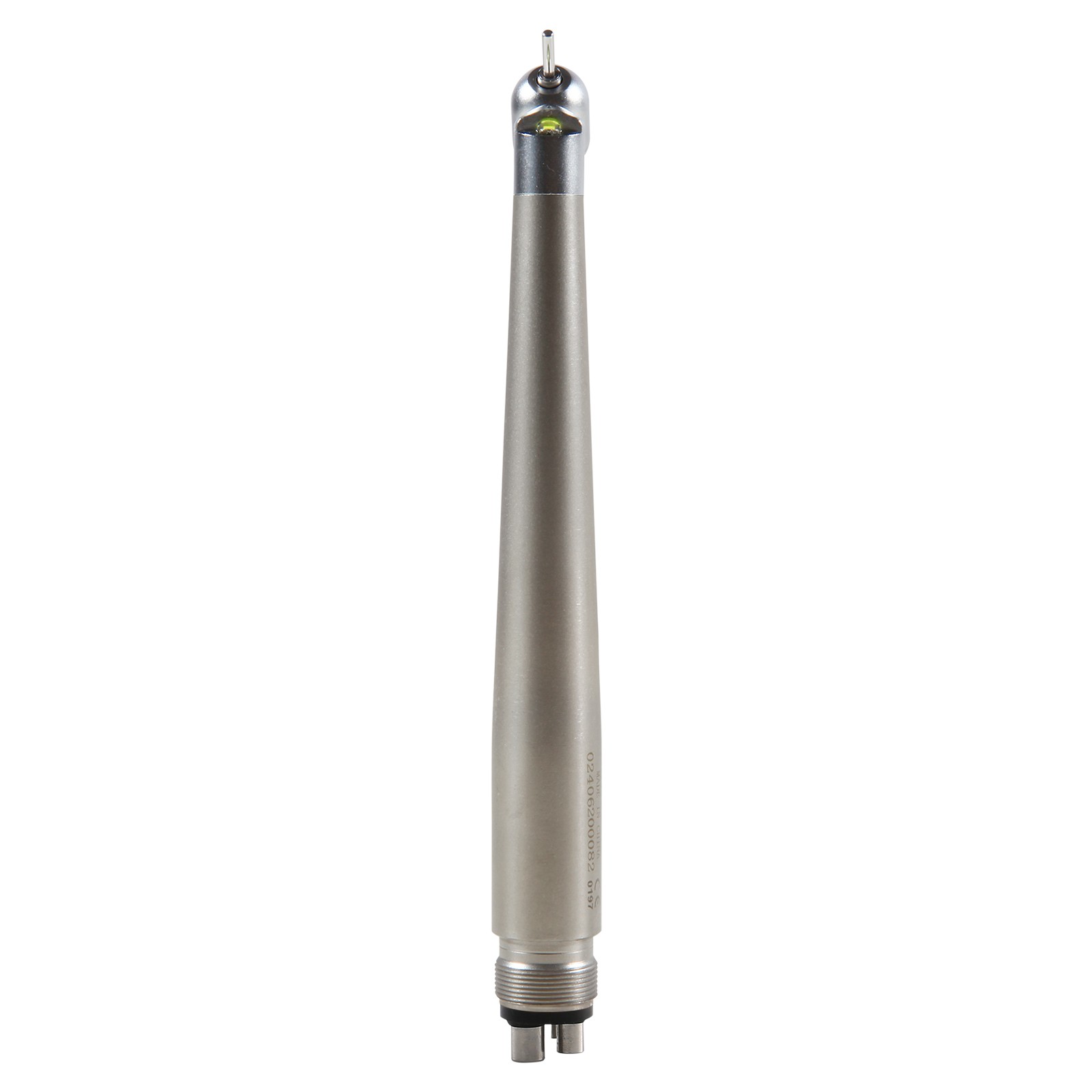 ASkeadnt Dental 45 Degree Surgical High Speed Handpiece Push Button LED 4 Holes