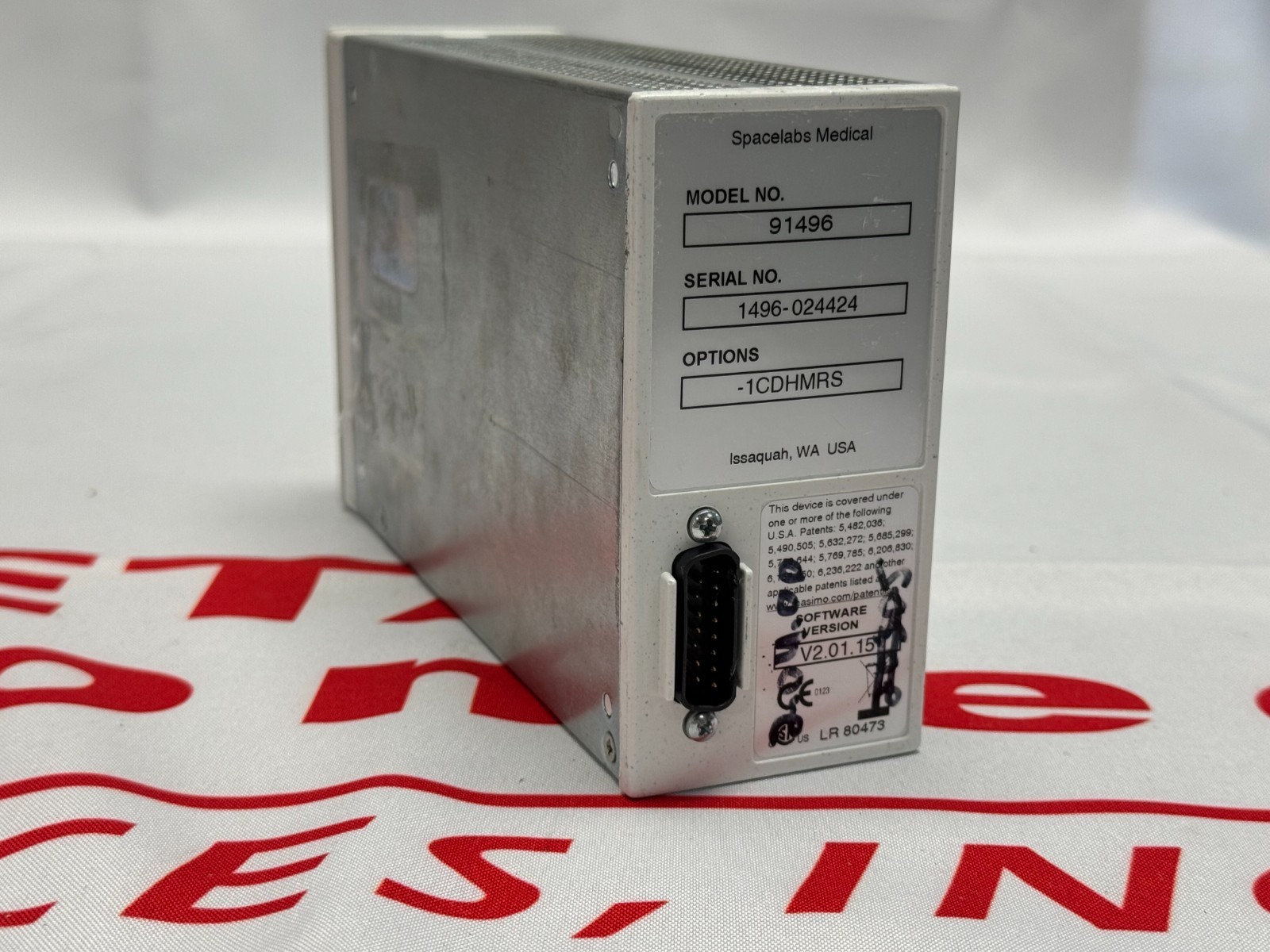 Spacelabs 91496 Multi-parameter Command Module OPT.1CDHMRS 1Pc